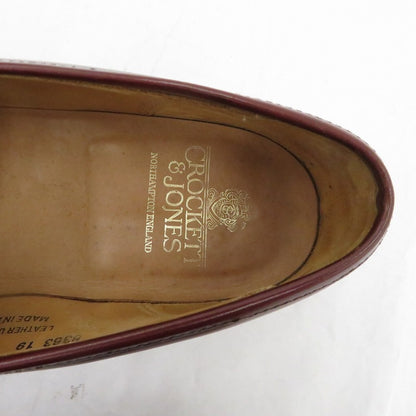 CROCKETT&JONES | クロケットアンドジョーンズ BOSTON ローファー 8363 ボルドー/バーガンディー 26cm【瀬戸大橋店】