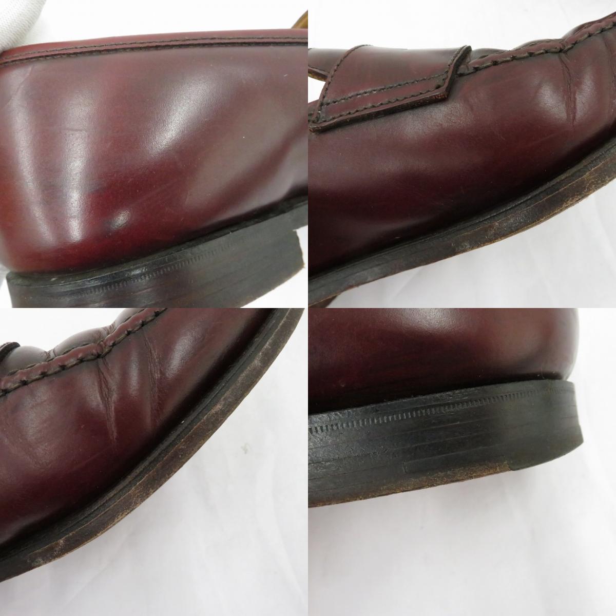 CROCKETT&JONES | クロケットアンドジョーンズ BOSTON ローファー 8363 ボルドー/バーガンディー 26cm【瀬戸大橋店】