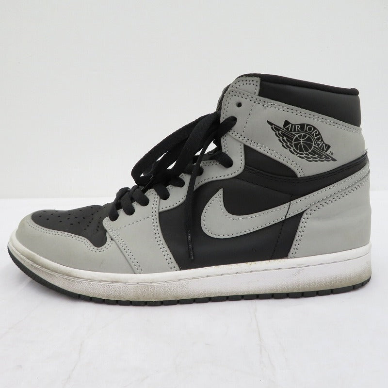 NIKE | ナイキ AJ1 High OG 'Shadow 2.0' スニーカー 555088-035 エアジョーダン グレー 27.5cm【瀬戸大橋店】
