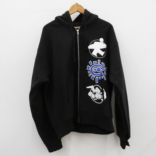 STUSSY | ステューシー ×Always Stack Zip Hoodie パーカー 26F3974049 ブラック サイズ：L【瀬戸大橋店】