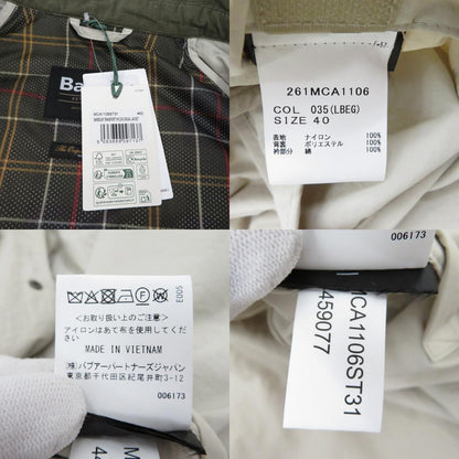 Barbour | バーブァー TRANSPORT ブルゾン 261MCA1106 ホワイト サイズ：40【瀬戸大橋店】