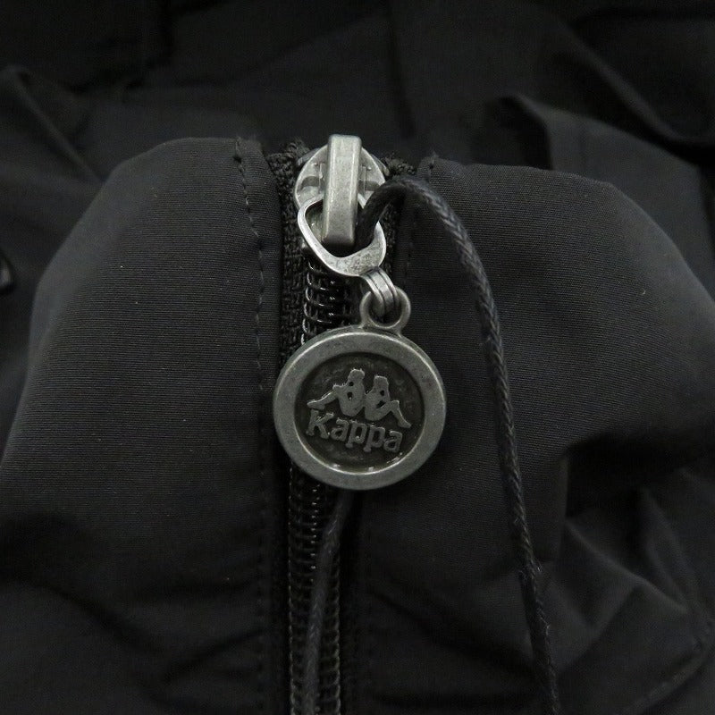 WIND AND SEA | ウィンダンシーウインダンシー ×KAPPA RAIN JACKET ナイロンジャケット WDS-C-KPA-26-Q4-JK-02 ブラック サイズ：L【瀬戸大橋店】