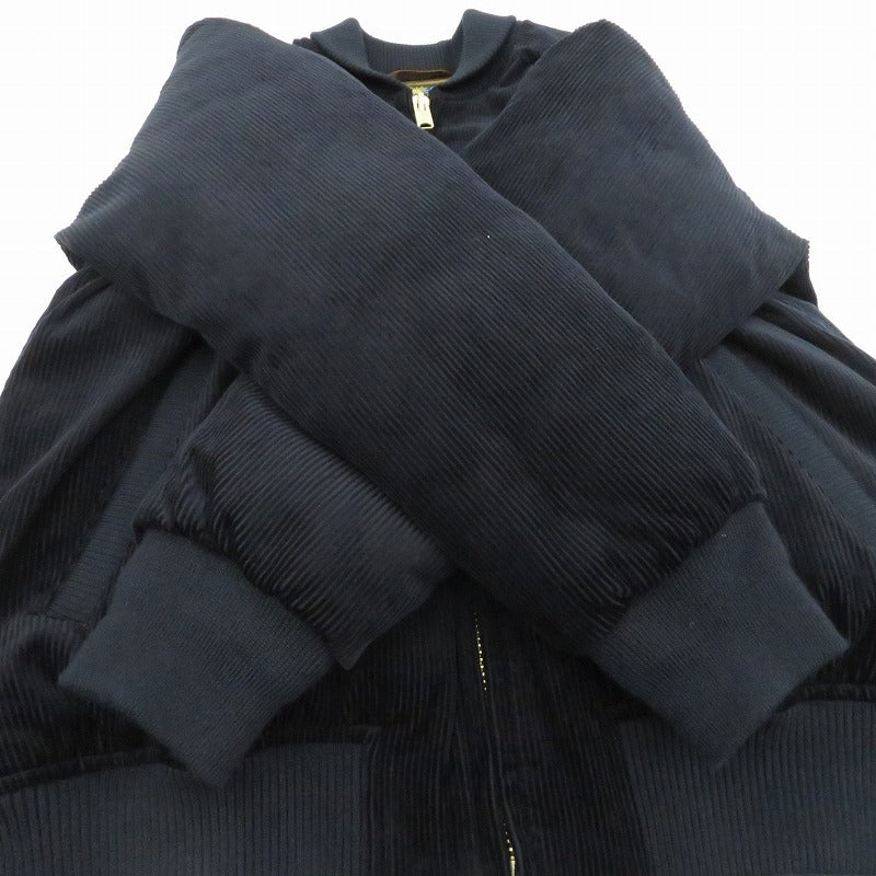 Eddie Bauer | エディー・バウアー オールパーパス ダウンジャケット コーデュロイ ダウンジャケット E942422 ネイビー サイズ：M【瀬戸大橋店】