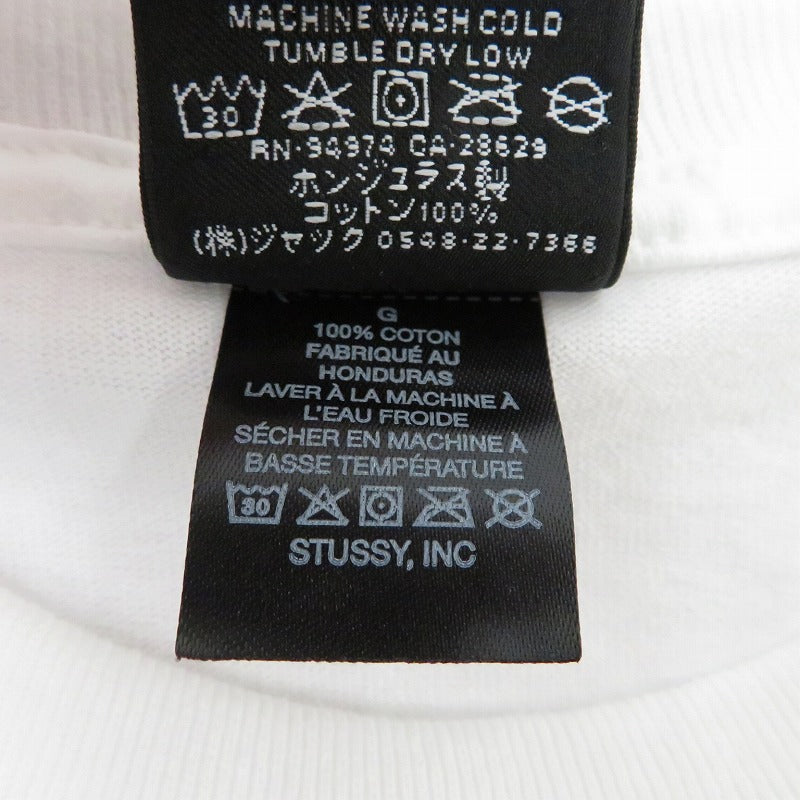 STUSSY | ステューシー S Flower Tee 半袖Ｔシャツ 26M1905189 ホワイト サイズ：L【瀬戸大橋店】