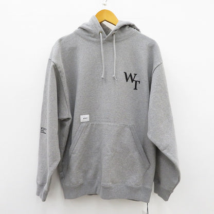 W)TAPS | ダブルタップス ACADEMY HOODY / COTTON パーカー 261ATDT-CSM05 グレー サイズ：3【瀬戸大橋店】