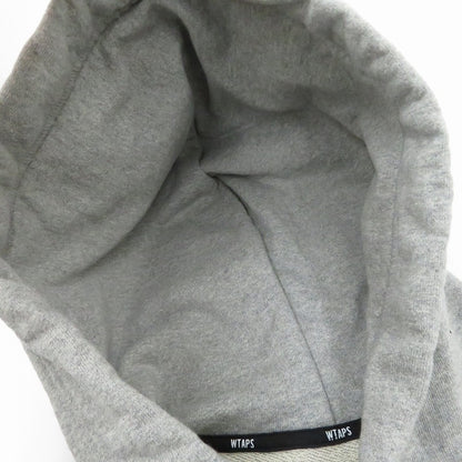 W)TAPS | ダブルタップス ACADEMY HOODY / COTTON パーカー 261ATDT-CSM05 グレー サイズ：3【瀬戸大橋店】