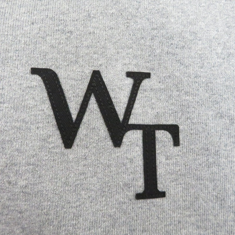 W)TAPS | ダブルタップス ACADEMY HOODY / COTTON パーカー 261ATDT-CSM05 グレー サイズ：3【瀬戸大橋店】