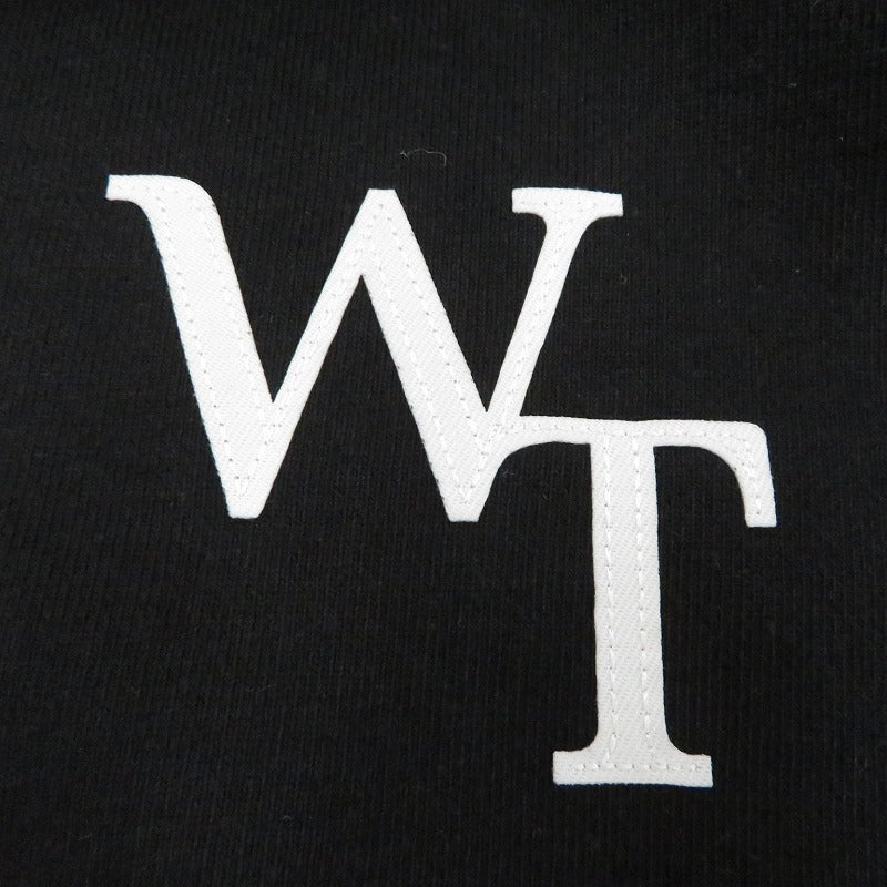 W)TAPS | ダブルタップス ACADEMY HOODY / COTTON パーカー 261ATDT-CSM05 ブラック サイズ：3【瀬戸大橋店】