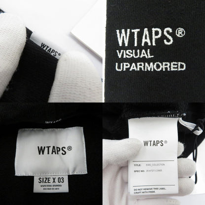 W)TAPS | ダブルタップス ACADEMY HOODY / COTTON パーカー 261ATDT-CSM05 ブラック サイズ：3【瀬戸大橋店】