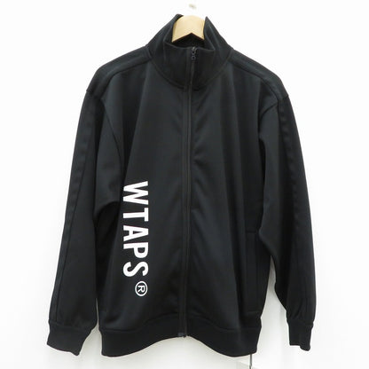 W)TAPS | ダブルタップス TIPSI / ZIP SWEATER / POLY ジャージ 262ATDT-CSM31 ブラック サイズ：2【瀬戸大橋店】