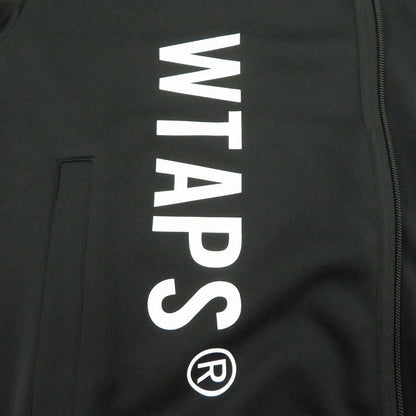 W)TAPS | ダブルタップス TIPSI / ZIP SWEATER / POLY ジャージ 262ATDT-CSM31 ブラック サイズ：2【瀬戸大橋店】