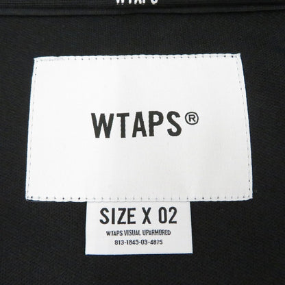 W)TAPS | ダブルタップス TIPSI / ZIP SWEATER / POLY ジャージ 262ATDT-CSM31 ブラック サイズ：2【瀬戸大橋店】