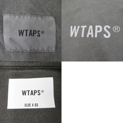 W)TAPS | ダブルタップス SIGN-OD / LS / COTTON 長袖Ｔシャツ 262ATDT-CSM22 グレー サイズ：3【瀬戸大橋店】