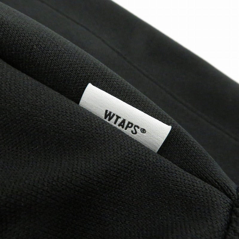 W)TAPS | ダブルタップス TIPSI / ZIP SWEATER / POLY ジャージ 262ATDT-CSM31 ブラック サイズ：2【瀬戸大橋店】