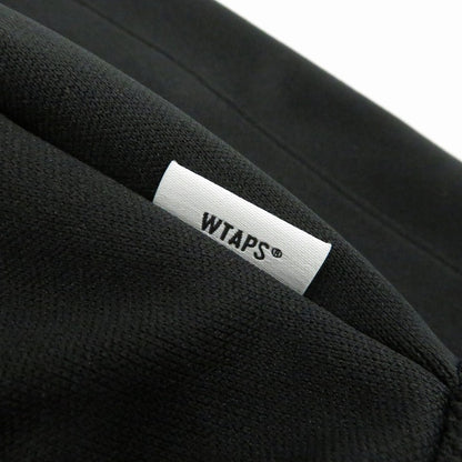 W)TAPS | ダブルタップス TIPSI / ZIP SWEATER / POLY ジャージ 262ATDT-CSM31 ブラック サイズ：2【瀬戸大橋店】