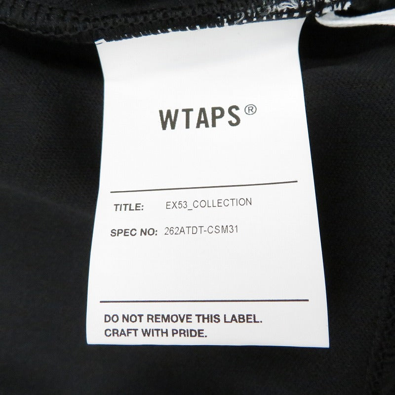 W)TAPS | ダブルタップス TIPSI / ZIP SWEATER / POLY ジャージ 262ATDT-CSM31 ブラック サイズ：3【瀬戸大橋店】