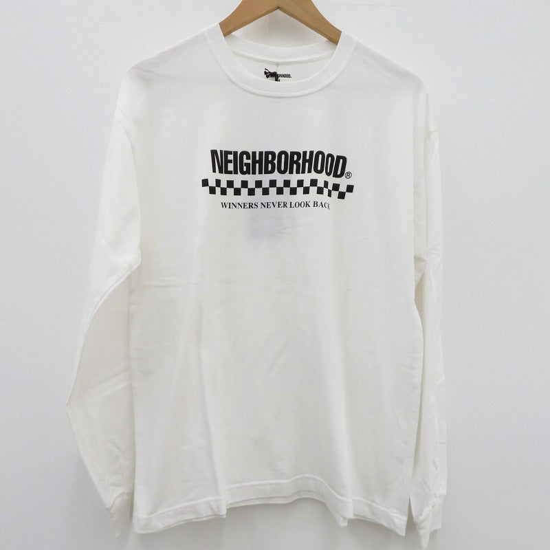NEIGHBORHOOD | ネイバーフッド NH . TEE LS-2 長袖Ｔシャツ 261PCNH-LT02 ホワイト サイズ：M【瀬戸大橋店】