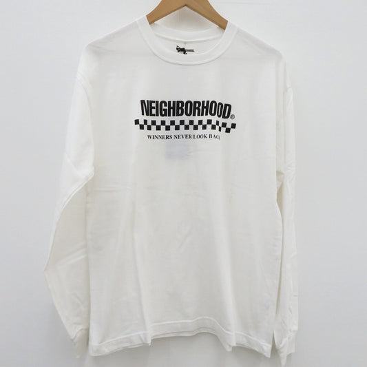 NEIGHBORHOOD | ネイバーフッド NH . TEE LS-2 長袖Ｔシャツ 261PCNH-LT02 ホワイト サイズ：M【瀬戸大橋店】