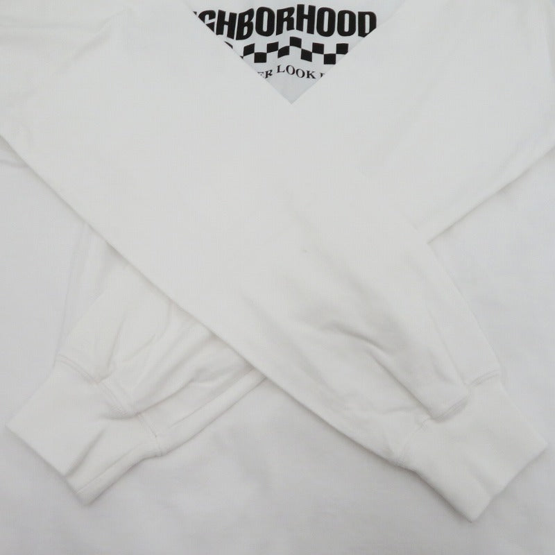 NEIGHBORHOOD | ネイバーフッド NH . TEE LS-2 長袖Ｔシャツ 261PCNH-LT02 ホワイト サイズ：M【瀬戸大橋店】
