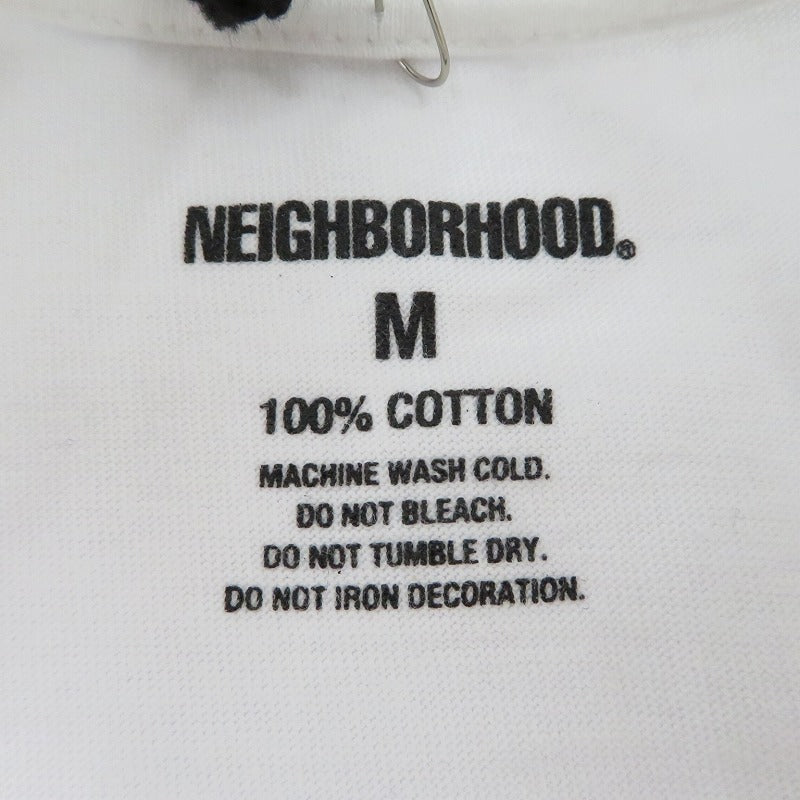 NEIGHBORHOOD | ネイバーフッド NH . TEE LS-2 長袖Ｔシャツ 261PCNH-LT02 ホワイト サイズ：M【瀬戸大橋店】