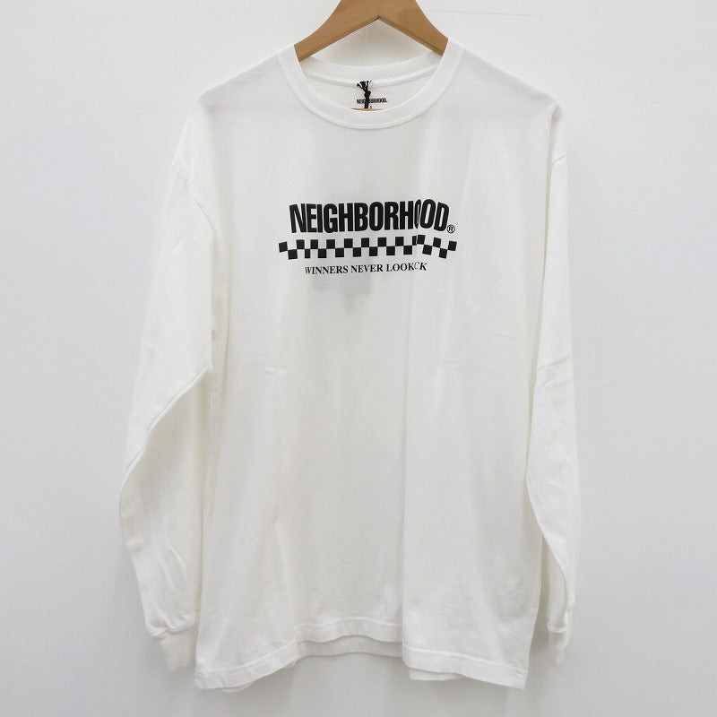 NEIGHBORHOOD | ネイバーフッド NH . TEE LS-2 長袖Ｔシャツ 261PCNH-LT02 ホワイト サイズ：L【瀬戸大橋店】