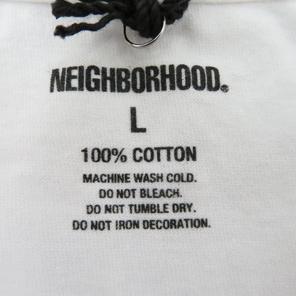 NEIGHBORHOOD | ネイバーフッド NH . TEE LS-2 長袖Ｔシャツ 261PCNH-LT02 ホワイト サイズ：L【瀬戸大橋店】