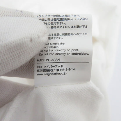NEIGHBORHOOD | ネイバーフッド NH . TEE LS-2 長袖Ｔシャツ 261PCNH-LT02 ホワイト サイズ：L【瀬戸大橋店】
