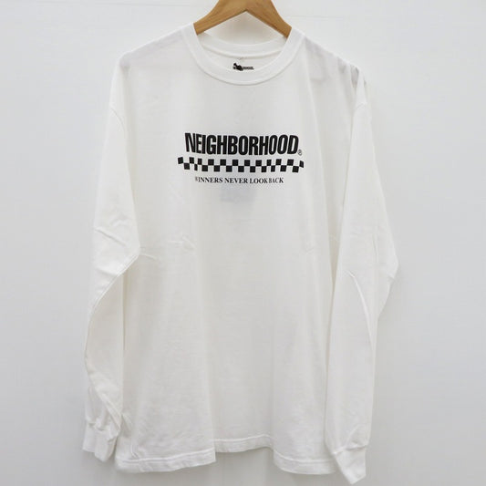 NEIGHBORHOOD | ネイバーフッド NH . TEE LS-2 長袖Ｔシャツ 261PCNH-LT02 ホワイト サイズ：XL【瀬戸大橋店】