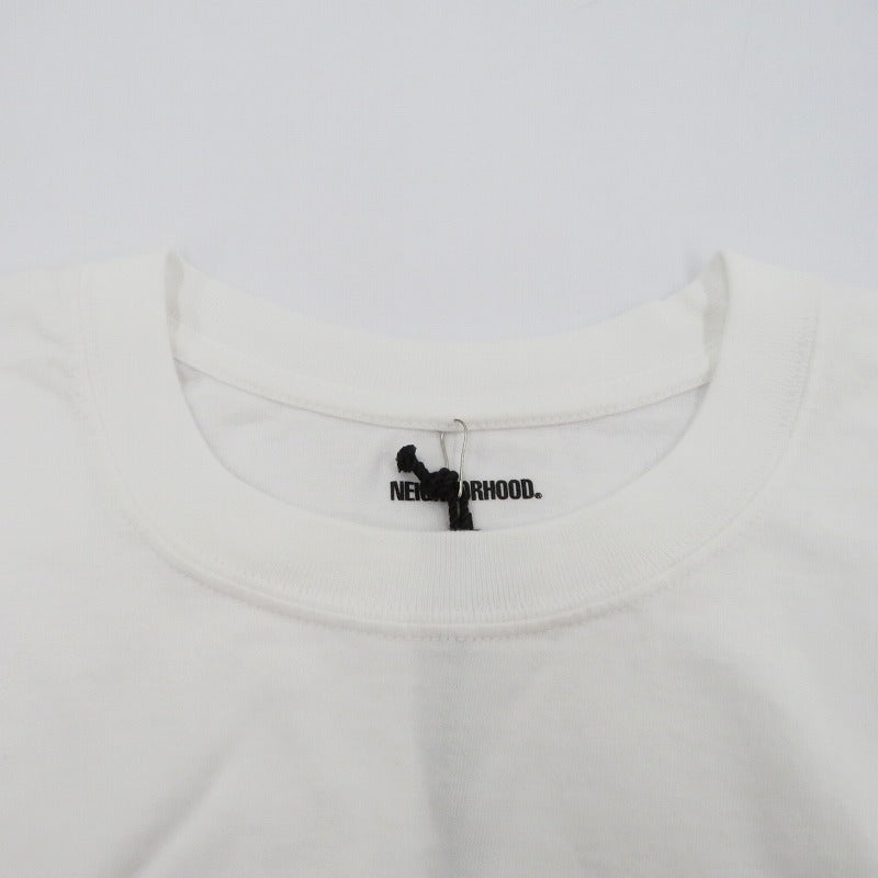 NEIGHBORHOOD | ネイバーフッド NH . TEE LS-2 長袖Ｔシャツ 261PCNH-LT02 ホワイト サイズ：XL【瀬戸大橋店】