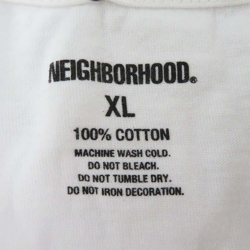 NEIGHBORHOOD | ネイバーフッド NH . TEE LS-2 長袖Ｔシャツ 261PCNH-LT02 ホワイト サイズ：XL【瀬戸大橋店】