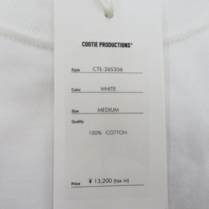 COOTIE | クーティー Print S/S Tee -DANCE- 半袖Ｔシャツ CTE-26S356 ホワイト サイズ：M【瀬戸大橋店】