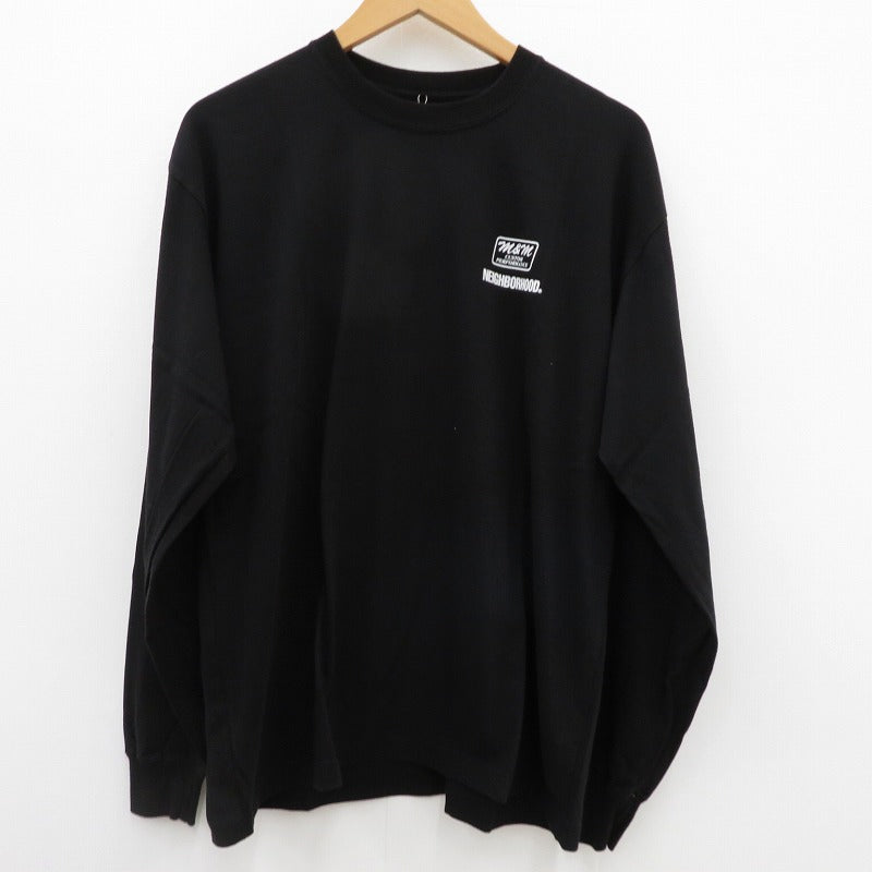NEIGHBORHOOD | ネイバーフッド NH X M&M . TEE LS 長袖Ｔシャツ 262PCMMN-LT01 ブラック サイズ：L【瀬戸大橋店】