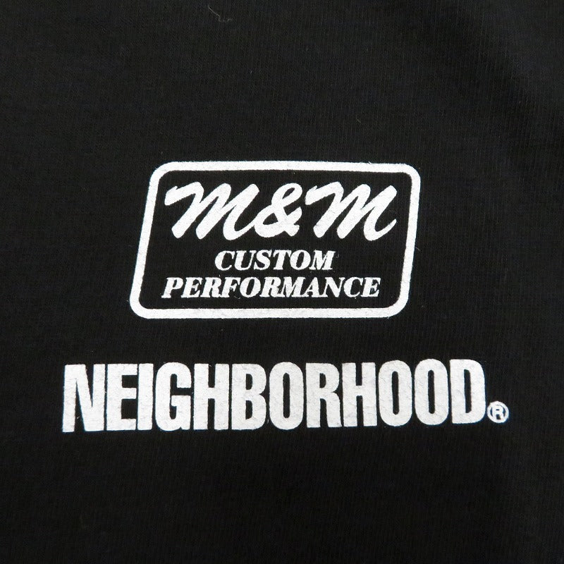 NEIGHBORHOOD | ネイバーフッド NH X M&M . TEE LS 長袖Ｔシャツ 262PCMMN-LT01 ブラック サイズ：L【瀬戸大橋店】