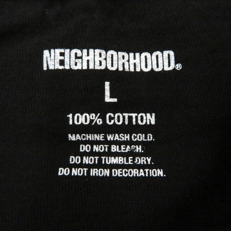 NEIGHBORHOOD | ネイバーフッド NH X M&M . TEE LS 長袖Ｔシャツ 262PCMMN-LT01 ブラック サイズ：L【瀬戸大橋店】