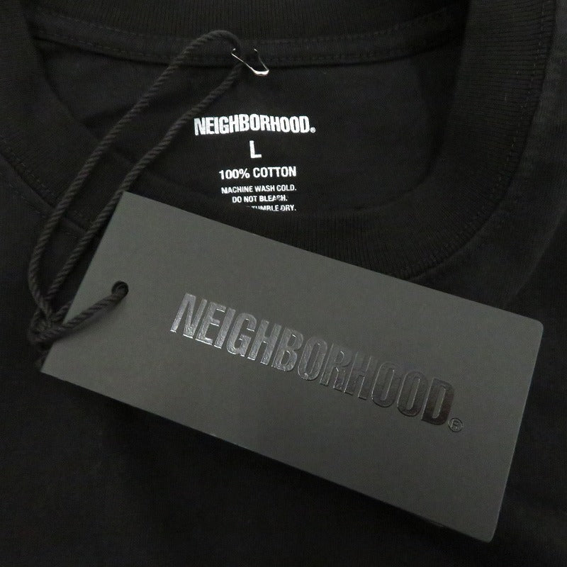 NEIGHBORHOOD | ネイバーフッド NH X M&M . TEE LS 長袖Ｔシャツ 262PCMMN-LT01 ブラック サイズ：L【瀬戸大橋店】