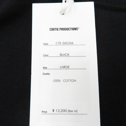 COOTIE | クーティー Print S/S Tee -DANCE- 半袖Ｔシャツ CTE-26S356 ブラック サイズ：L【瀬戸大橋店】