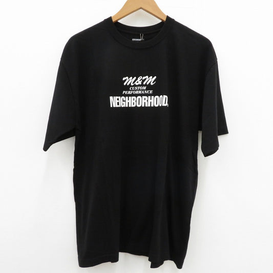 NEIGHBORHOOD | ネイバーフッド NH X M&M . TEE SS-2 半袖Ｔシャツ 262PCMMN-ST02 ブラック サイズ：L【瀬戸大橋店】