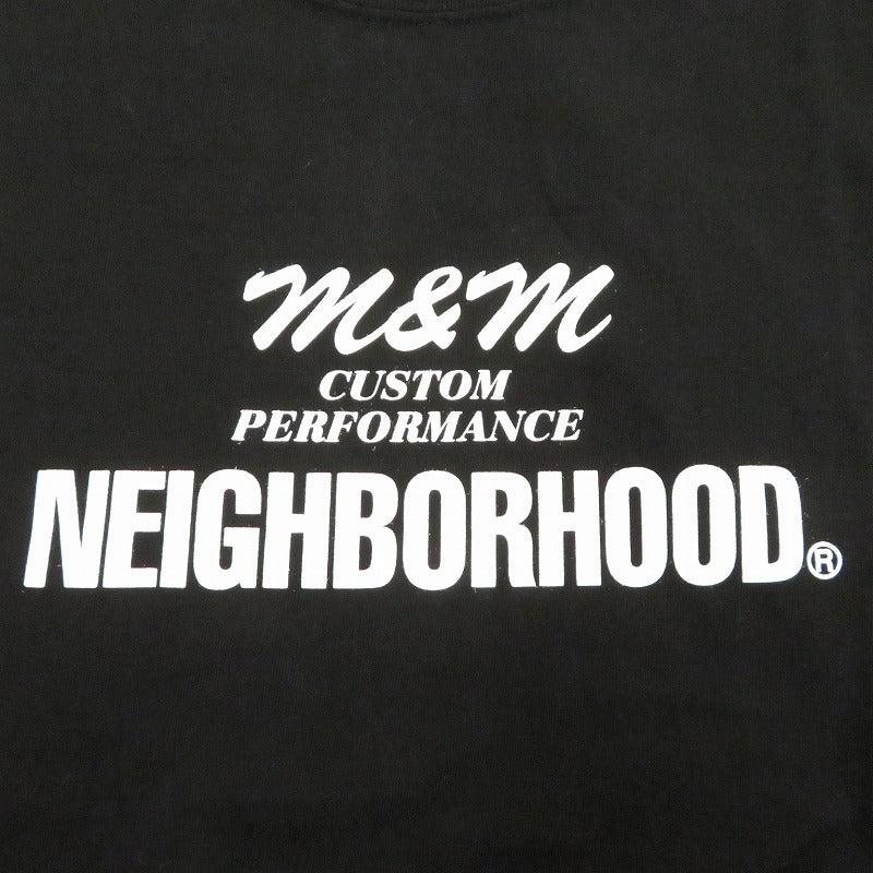NEIGHBORHOOD | ネイバーフッド NH X M&M . TEE SS-2 半袖Ｔシャツ 262PCMMN-ST02 ブラック サイズ：L【瀬戸大橋店】