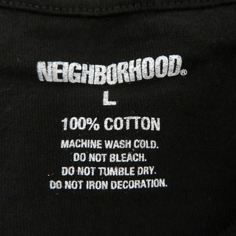NEIGHBORHOOD | ネイバーフッド NH X M&M . TEE SS-2 半袖Ｔシャツ 262PCMMN-ST02 ブラック サイズ：L【瀬戸大橋店】