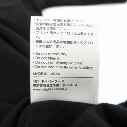 NEIGHBORHOOD | ネイバーフッド NH X M&M . TEE SS-2 半袖Ｔシャツ 262PCMMN-ST02 ブラック サイズ：L【瀬戸大橋店】