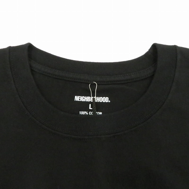 NEIGHBORHOOD | ネイバーフッド NH . TEE LS-2 長袖Ｔシャツ 261PCNH-LT02 ブラック サイズ：L【瀬戸大橋店】