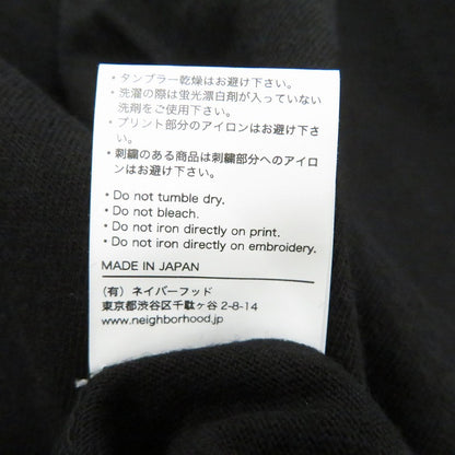 NEIGHBORHOOD | ネイバーフッド NH . TEE LS-2 長袖Ｔシャツ 261PCNH-LT02 ブラック サイズ：L【瀬戸大橋店】