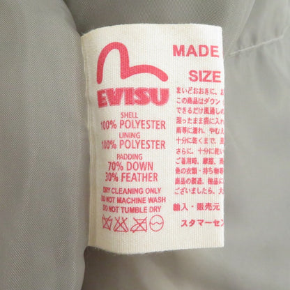 EVISU | エヴィス ダウンベスト ベージュ サイズ：38【瀬戸大橋店】