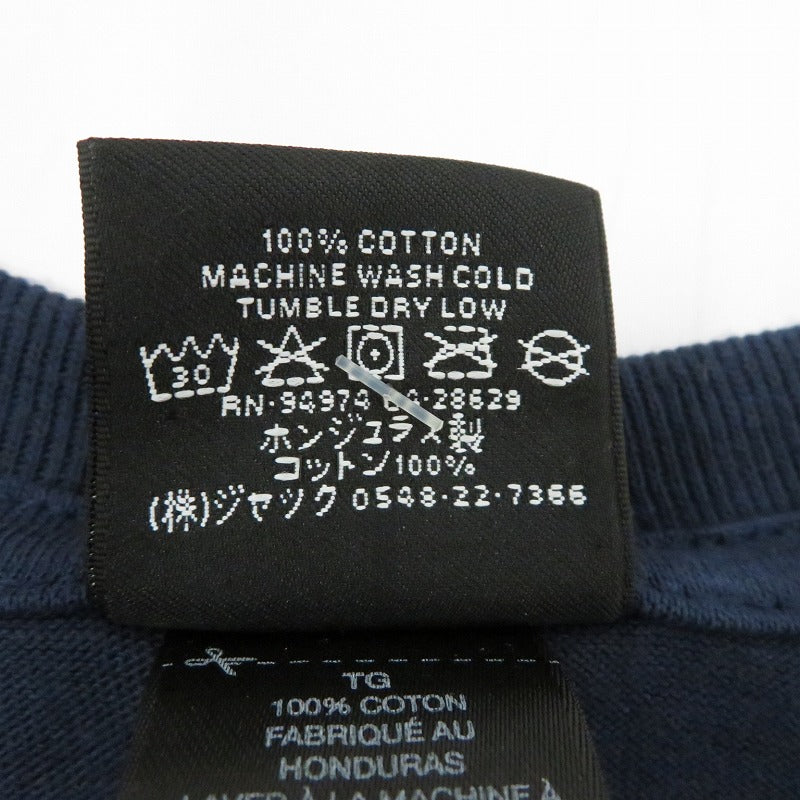 STUSSY | ステューシー S Flower Tee 半袖Ｔシャツ 26M1905189 ネイビー サイズ：XL【瀬戸大橋店】