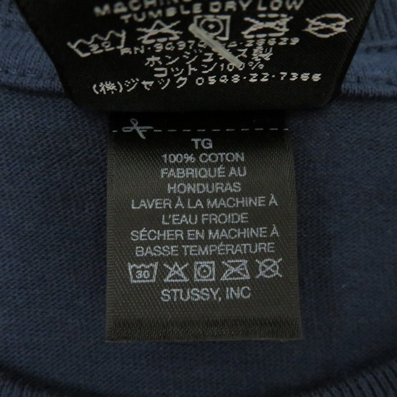 STUSSY | ステューシー S Flower Tee 半袖Ｔシャツ 26M1905189 ネイビー サイズ：XL【瀬戸大橋店】