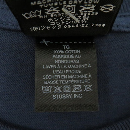STUSSY | ステューシー S Flower Tee 半袖Ｔシャツ 26M1905189 ネイビー サイズ：XL【瀬戸大橋店】
