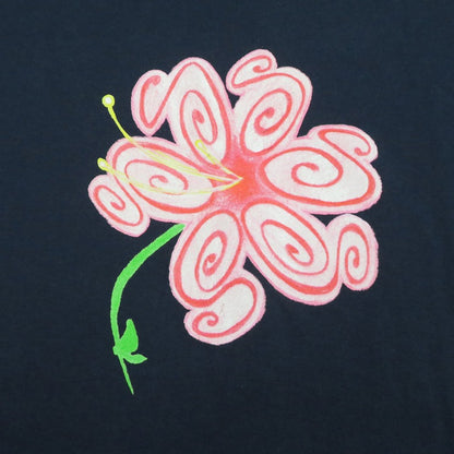 STUSSY | ステューシー S Flower Tee 半袖Ｔシャツ 26M1905189 ネイビー サイズ：XL【瀬戸大橋店】