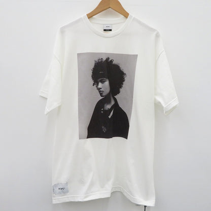 W)TAPS | ダブルタップス 261MV / SS / COTTON 半袖Ｔシャツ 261ATDT-STM01S ホワイト サイズ：3【瀬戸大橋店】