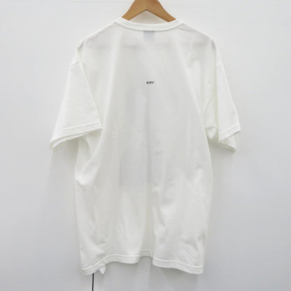 W)TAPS | ダブルタップス 261MV / SS / COTTON 半袖Ｔシャツ 261ATDT-STM01S ホワイト サイズ：3【瀬戸大橋店】