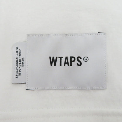 W)TAPS | ダブルタップス 261MV / SS / COTTON 半袖Ｔシャツ 261ATDT-STM01S ホワイト サイズ：3【瀬戸大橋店】